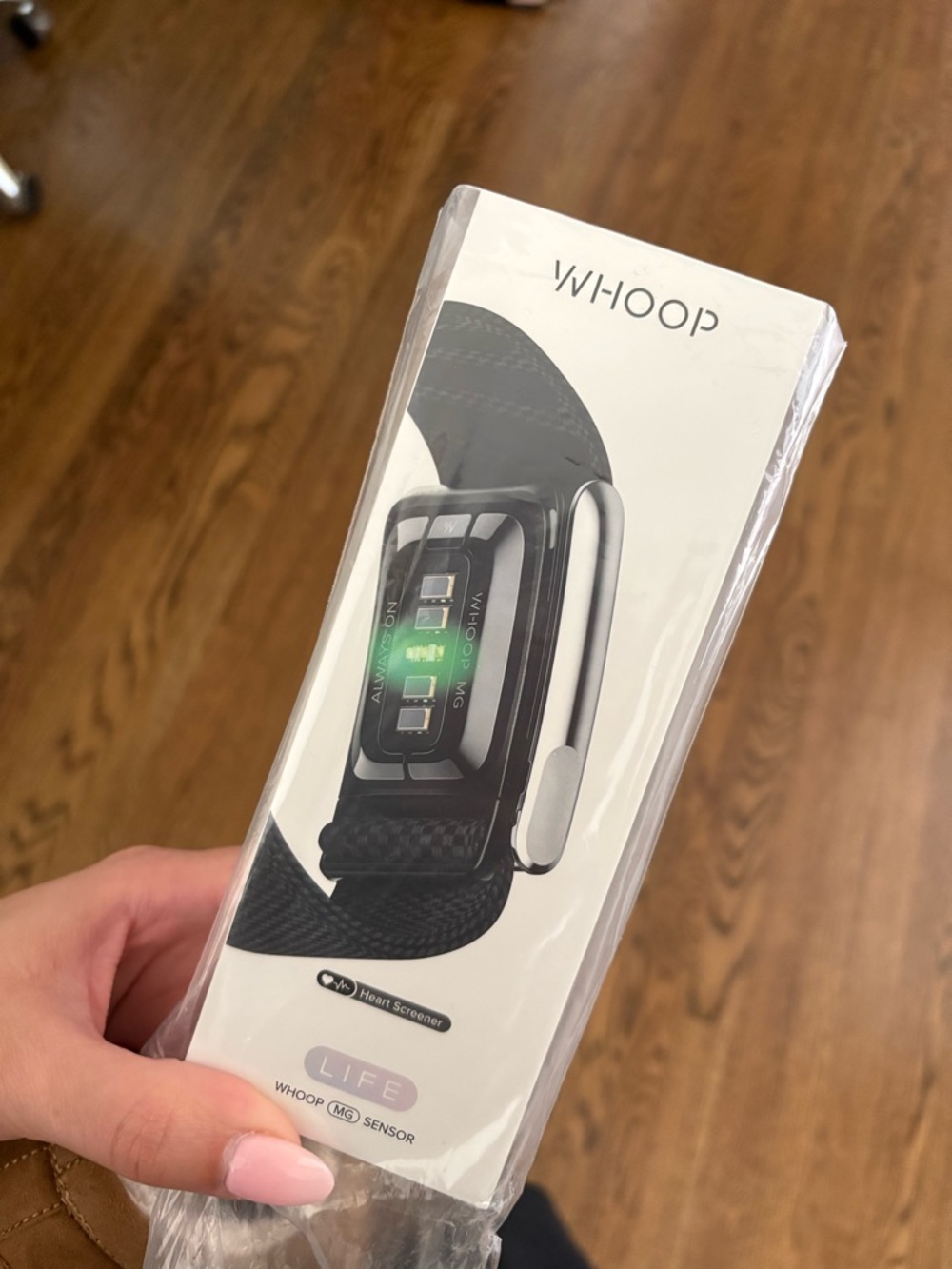 WHOOP Strap Fitness Tracker in Black